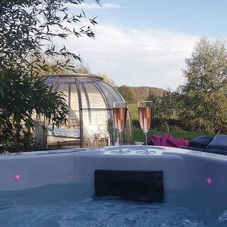 Les Nuits Insolites De La Mothe - Hebergement En Bulle Ou Tiny House Avec Spa Privatif Outremecourt Kültér fotó