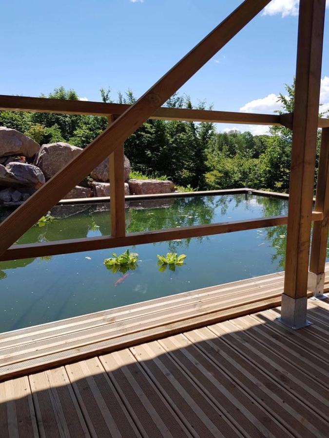 Les Nuits Insolites De La Mothe - Hebergement En Bulle Ou Tiny House Avec Spa Privatif Outremecourt Kültér fotó