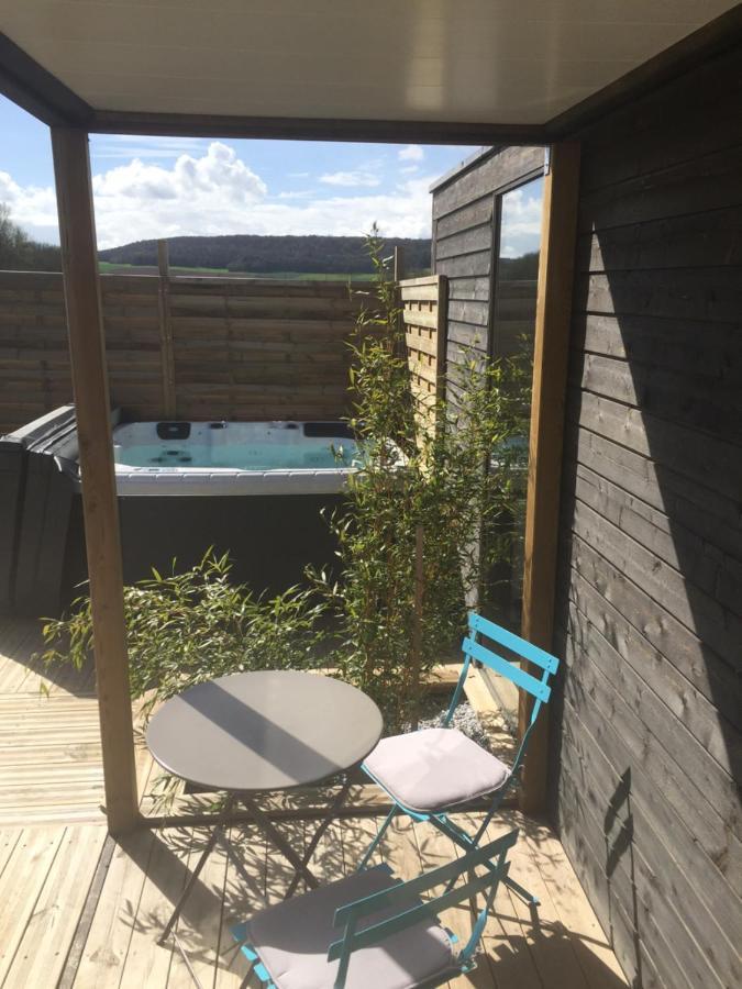 Les Nuits Insolites De La Mothe - Hebergement En Bulle Ou Tiny House Avec Spa Privatif Outremecourt Kültér fotó